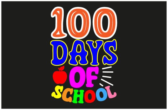 100 Days Tee Graphics & T-Shirt Designs