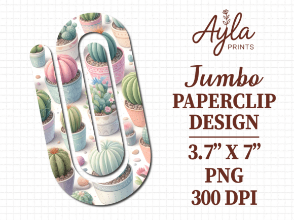 Desert Cactus Graphics for Crafts