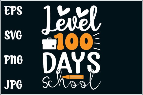 Level 100 Days Graphics: T-Shirt Designs Review