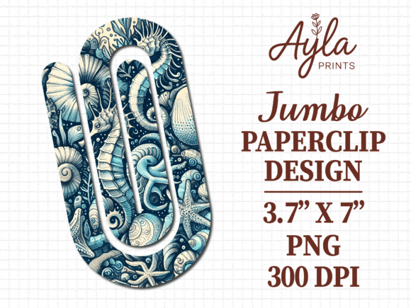 Review: Ocean Crocodiles Blue Jumbo Paperclip Design