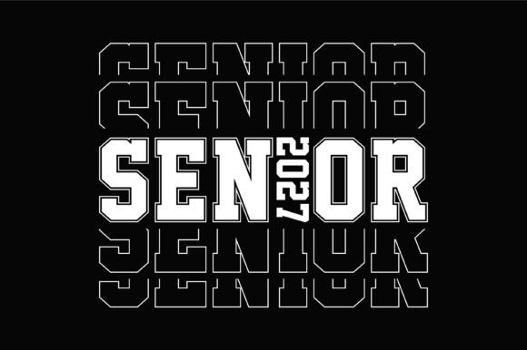 Senior 2027 Graduation Typography: A Designer’s Review