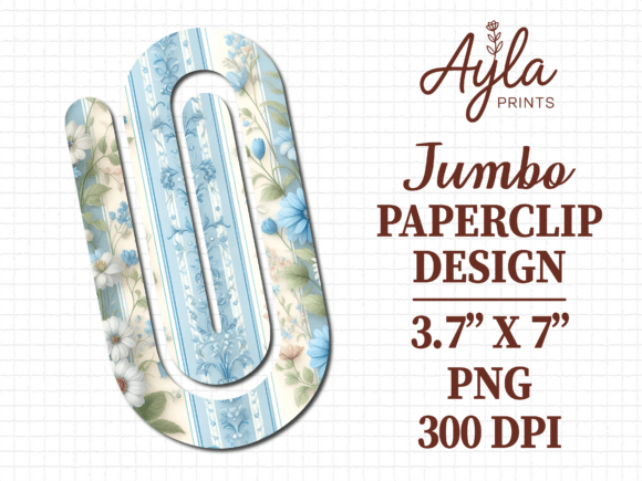 Striped Hearts Kawaii Paperclip: Graphics for Crafts