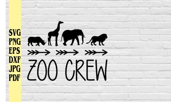Zoo Crew Class Graphics for Crafts